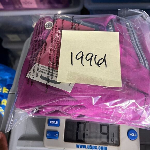 Nantucket Whaler Mens Polo Shirt Purple Short Sleeve Work Casual Top SMALL NEW - Picture 10 of 10